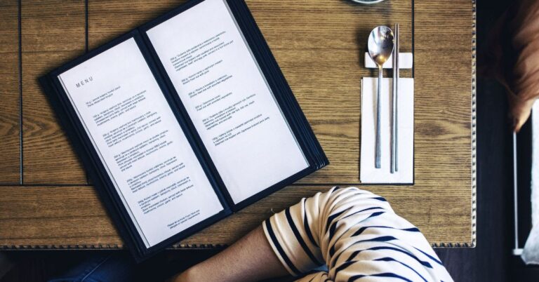 Franklin Barbecue Menu