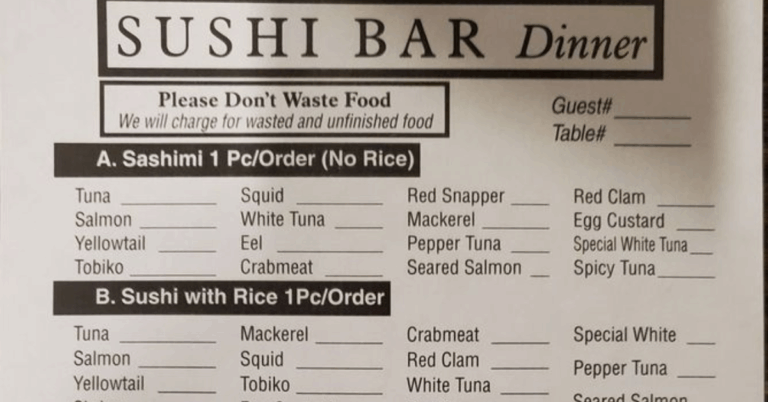 Hoshi BBQ Coréen & Sushi Menu