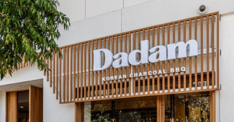 Dadam Korean BBQ Menu