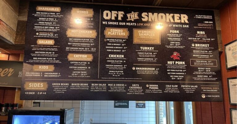 Edley's BBQ Menu