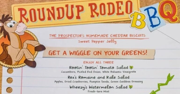 Roundup Rodeo BBQ Menu